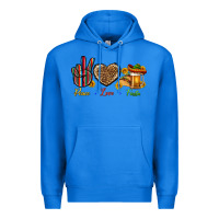 True Royal Peace Love Fiesta Premium Hoodie - BundleAndBundleShop