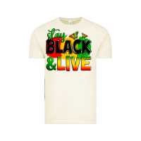 Vintage Arctic stay black and live Vintage Tee - Zillion Design Studio