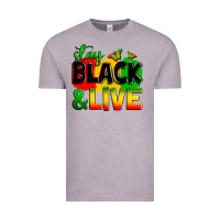 Vintage Zinc stay black and live Vintage Tee - Zillion Design Studio