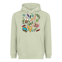 Matcha teacher tools Heavyweight Hoodie - MaliasSmallBusiness