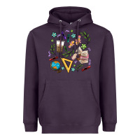 Plum teacher tools Heavyweight Hoodie - MaliasSmallBusiness