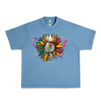 Pebble Blue mexican sunflower Urban Heavy Tee - CTS Tumbler Store