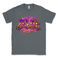 Charcoal Heather it's my birthday Classic Tee - AdoDesignShop