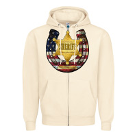 Sandshell sheriff american flag Zipper Hoodie - JahusDesignShop