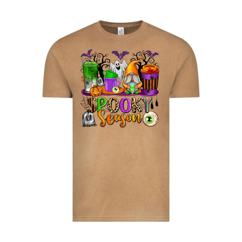 Spooky Season Coffee Cups Vintage Tee by texasbilliewilder | Teevron