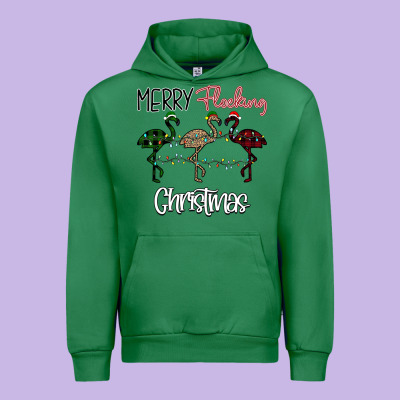 Merry Flocking Christmas Urban Hoodie Designed By Bettercallsaul