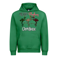 Emerald Merry Flocking Christmas Urban Hoodie - Bettercallsaul