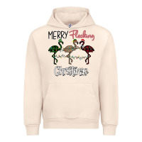 Sandshell Merry Flocking Christmas Urban Hoodie - Bettercallsaul