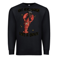 Black out here lookin like a snack boujee Premium Sweatshirt - MaliasSmallBusiness