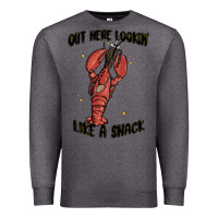 Charcoal Heather out here lookin like a snack boujee Premium Sweatshirt - MaliasSmallBusiness