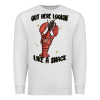 Oatmeal Heather out here lookin like a snack boujee Premium Sweatshirt - MaliasSmallBusiness