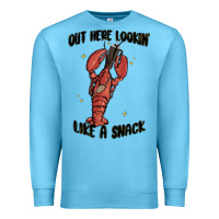 Ocean Blue out here lookin like a snack boujee Premium Sweatshirt - MaliasSmallBusiness