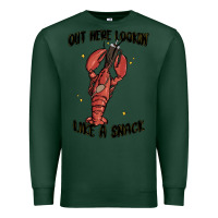 Sports Green out here lookin like a snack boujee Premium Sweatshirt - MaliasSmallBusiness