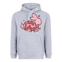Heather Grey happy easter Heavyweight Hoodie - MaliasSmallBusiness