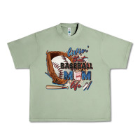 Oil Green livin' that baseball mom life Urban Heavy Tee - Zillion Design Studio