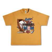 Peanut Butter livin' that baseball mom life Urban Heavy Tee - Zillion Design Studio