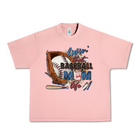 Salmon livin' that baseball mom life Urban Heavy Tee - Zillion Design Studio