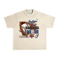 Sandshell livin' that baseball mom life Urban Heavy Tee - Zillion Design Studio