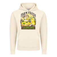 Vintage Artic farm fresh lemons Vintage Hoodie - Zillion Design Studio