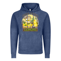 Vintage Denim farm fresh lemons Vintage Hoodie - Zillion Design Studio