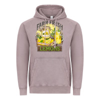 Vintage Zinc farm fresh lemons Vintage Hoodie - Zillion Design Studio