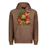 Chestnut Christmas Elf Truck Premium Hoodie - BundleAndBundleShop