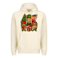 Sandshell Christmas Elf Truck Premium Hoodie - BundleAndBundleShop