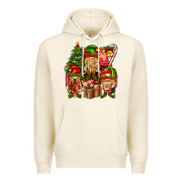 Tofu Christmas Elf Truck Premium Hoodie - BundleAndBundleShop
