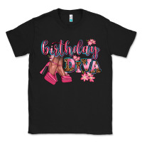 Black birthday diva Classic Tee - AdoDesignShop