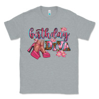 Heather Grey birthday diva Classic Tee - AdoDesignShop