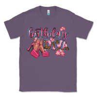 Lavender birthday diva Classic Tee - AdoDesignShop