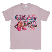 Lilac birthday diva Classic Tee - AdoDesignShop