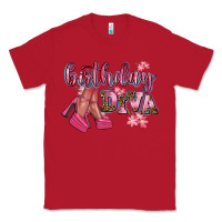 Red birthday diva Classic Tee - AdoDesignShop