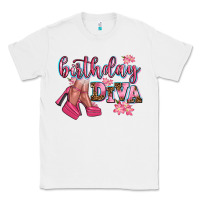 White birthday diva Classic Tee - AdoDesignShop