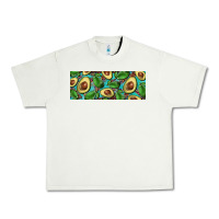 Pistachio avacado with turquoise and leopard background 11 oz mug Urban Heavy Tee - BarkalooDesign