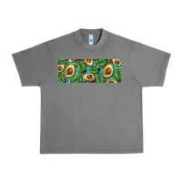 Tornado avacado with turquoise and leopard background 11 oz mug Urban Heavy Tee - BarkalooDesign