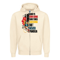 Sandshell always chingona sugar skull Zipper Hoodie - BundleAndBundleShop