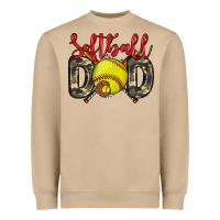 Softball Dad Heavyweight Sweatshirt | Teevron