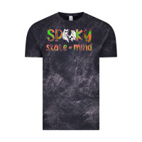 Cloud Black Spooky State of Mind Vintage Tee - texasbilliewilder