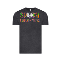 Vintage Black Spooky State of Mind Vintage Tee - texasbilliewilder