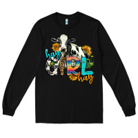 Black hay girl hay Long Sleeve Tee - AdoDesignShop
