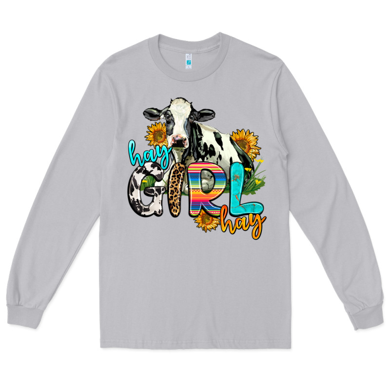 Hay Girl Hay Long Sleeve Tee by AdoDesignShop | Teevron