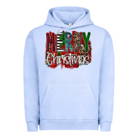 Pigment Grape Ice Merry Christmas Buffalo Plaid Leopard Urban Hoodie - Bettercallsaul