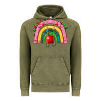 School Rainbow Vintage Hoodie | Teevron