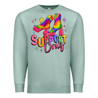 Seafoam support drag pride Premium Sweatshirt - MaliasSmallBusiness
