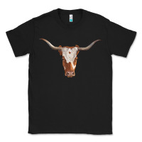 Black longhorn cow head Classic Tee - RanaPortraitStore