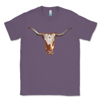 Lavender longhorn cow head Classic Tee - RanaPortraitStore
