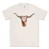 Natural longhorn cow head Classic Tee - RanaPortraitStore