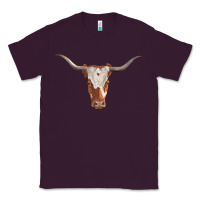 Plum longhorn cow head Classic Tee - RanaPortraitStore