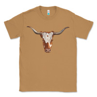 Toasted Coconut longhorn cow head Classic Tee - RanaPortraitStore
